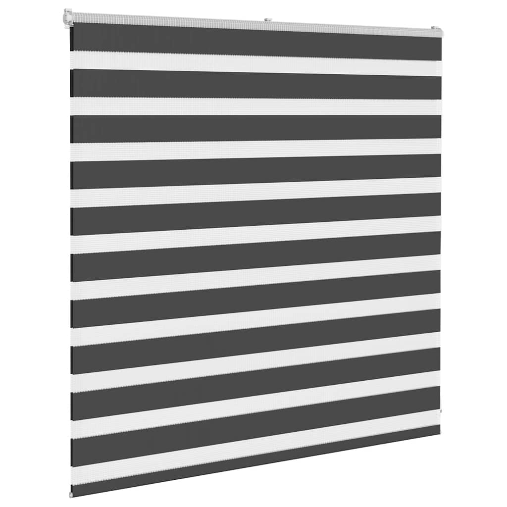 zebrafüggönnyel fekete szövetszélesség 145,9 cm poliészter