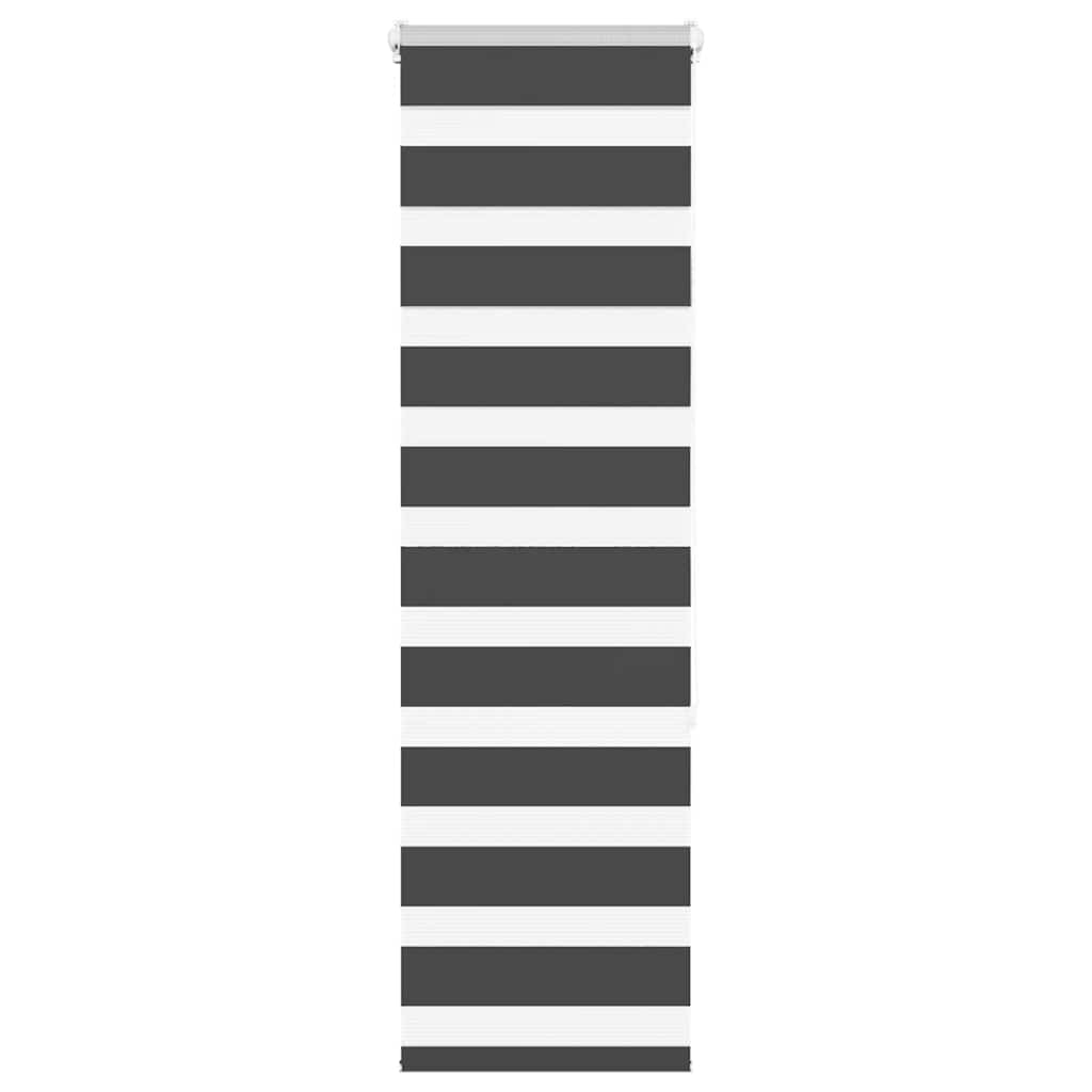 zebrafüggönnyel fekete szövetszélesség 40,9 cm poliészter