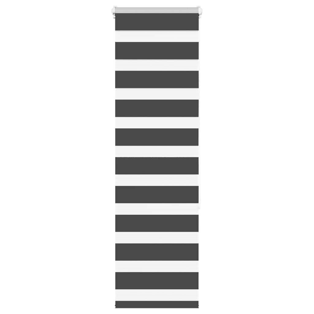 zebrafüggönnyel fekete szövetszélesség 45,9 cm poliészter