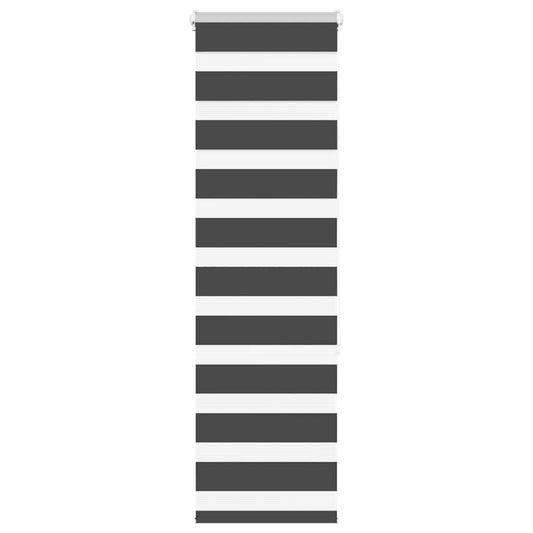 zebrafüggönnyel fekete szövetszélesség 45,9 cm poliészter