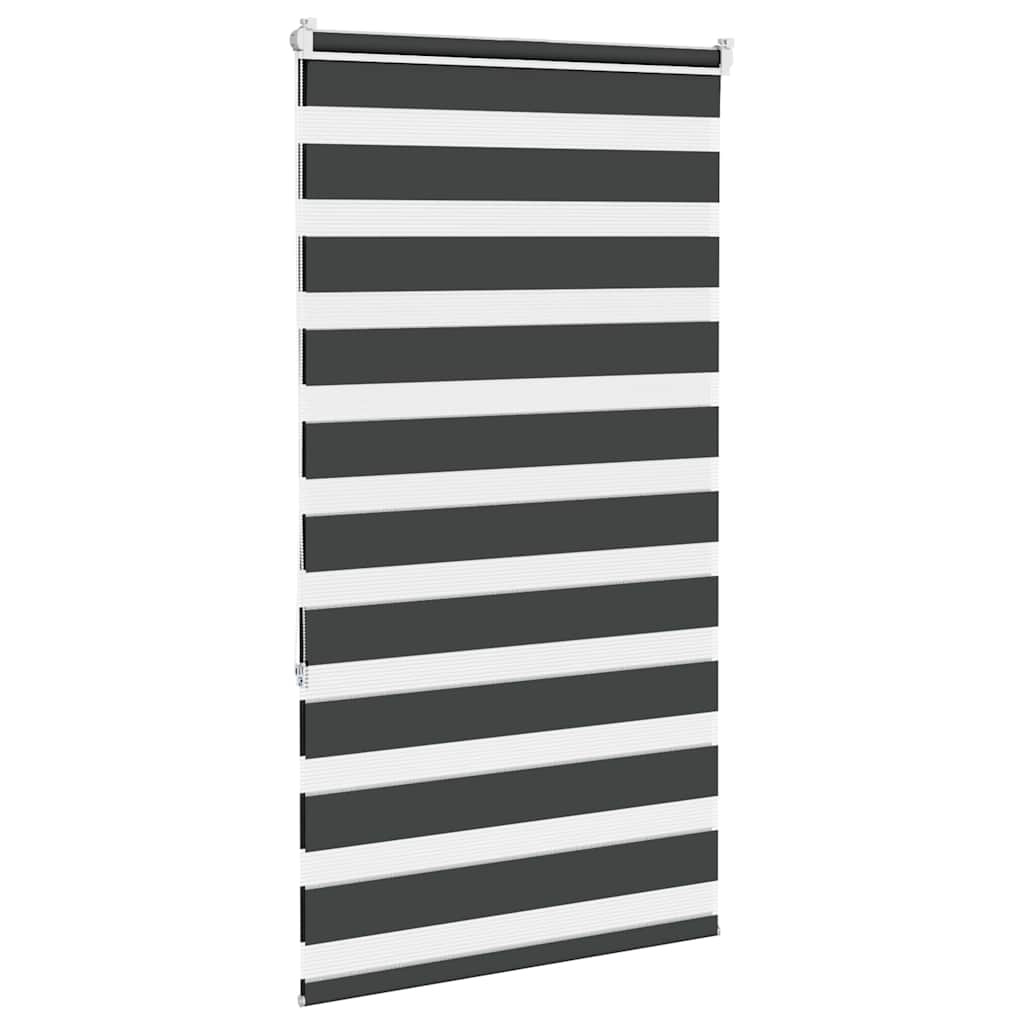 zebrafüggönnyel fekete szövetszélesség 65,9 cm poliészter