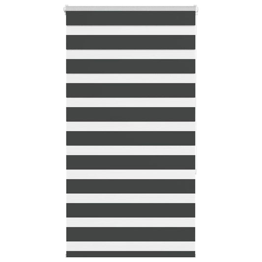 zebrafüggönnyel fekete szövetszélesség 75,9 cm poliészter