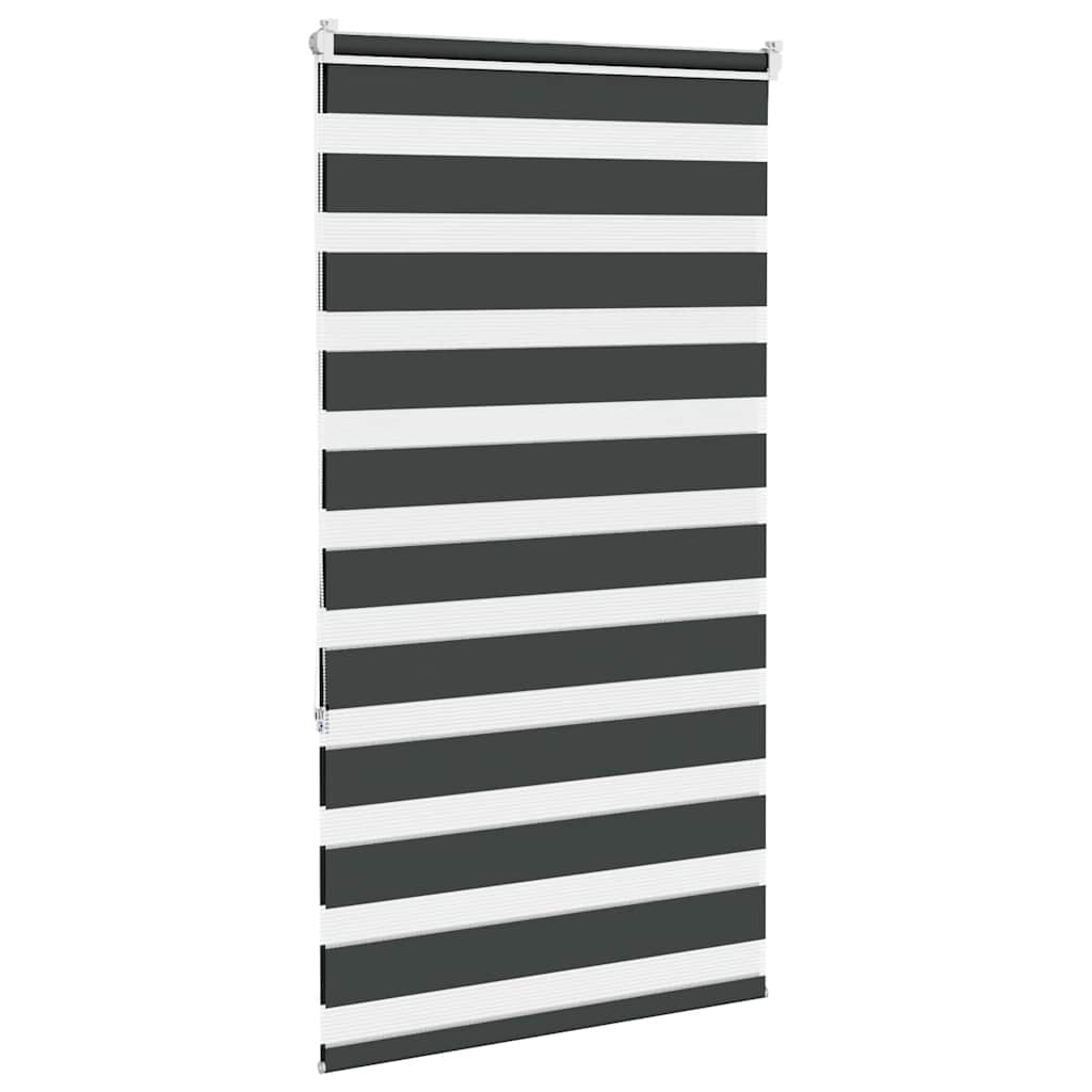 zebrafüggönnyel fekete szövetszélesség 75,9 cm poliészter