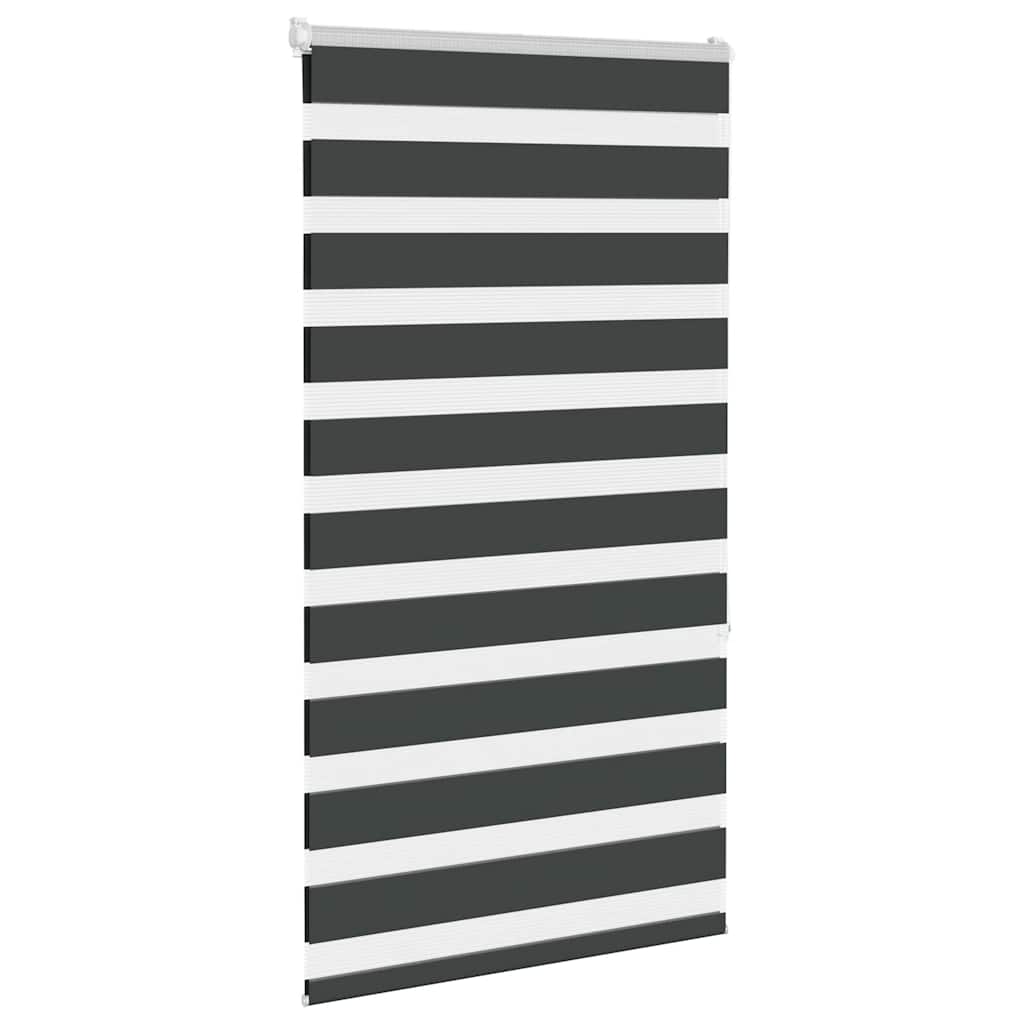 zebrafüggönnyel fekete szövetszélesség 80,9 cm poliészter
