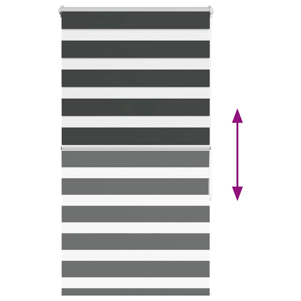 zebrafüggönnyel fekete szövetszélesség 80,9 cm poliészter