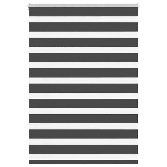 zebrafüggönnyel fekete szövetszélesség 110,9 cm poliészter