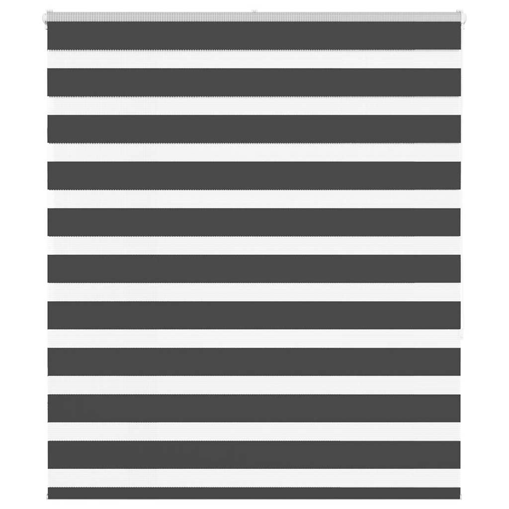 zebrafüggönnyel fekete szövetszélesség 130,9 cm poliészter