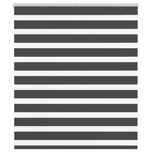 zebrafüggönnyel fekete szövetszélesség 130,9 cm poliészter