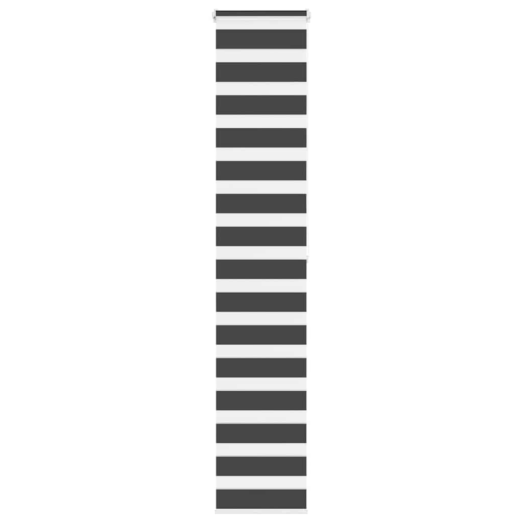 zebrafüggönnyel fekete szövetszélesség 40,9 cm poliészter