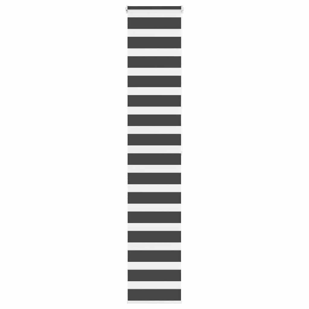 zebrafüggönnyel fekete szövetszélesség 45,9 cm poliészter