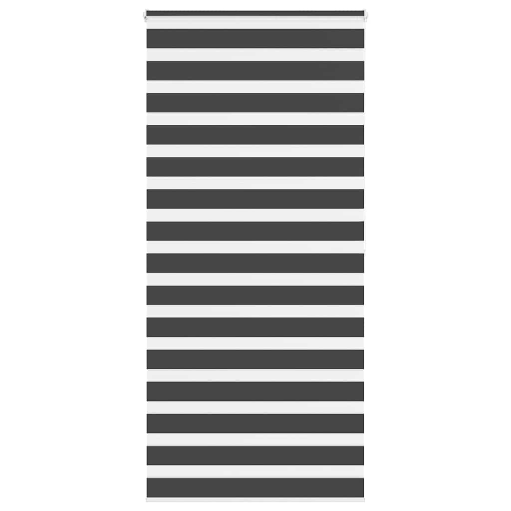 zebrafüggönnyel fekete szövetszélesség 90,9 cm poliészter