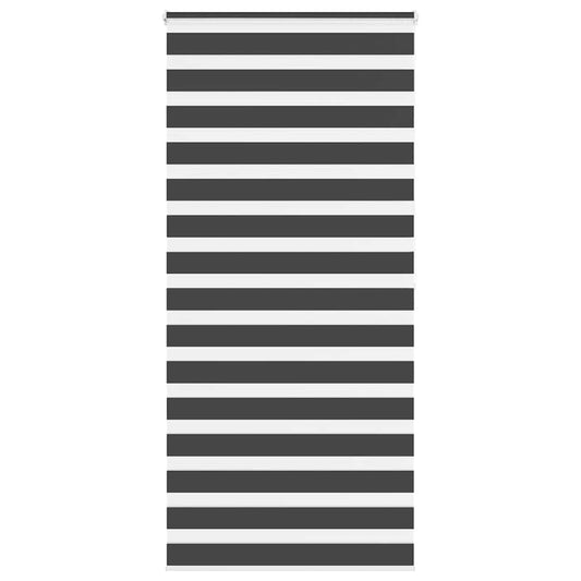 zebrafüggönnyel fekete szövetszélesség 105,9 cm poliészter
