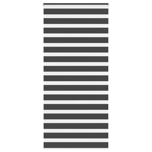 zebrafüggönnyel fekete szövetszélesség 110,9 cm poliészter