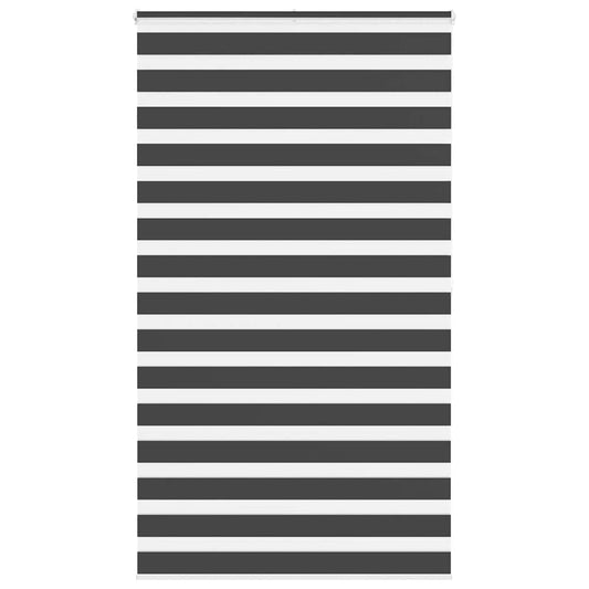 zebrafüggönnyel fekete szövetszélesség 120,9 cm poliészter