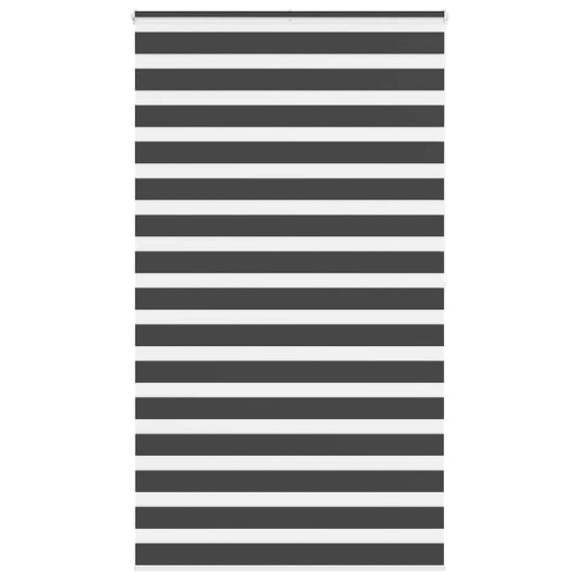 zebrafüggönnyel fekete szövetszélesség 125,9 cm poliészter