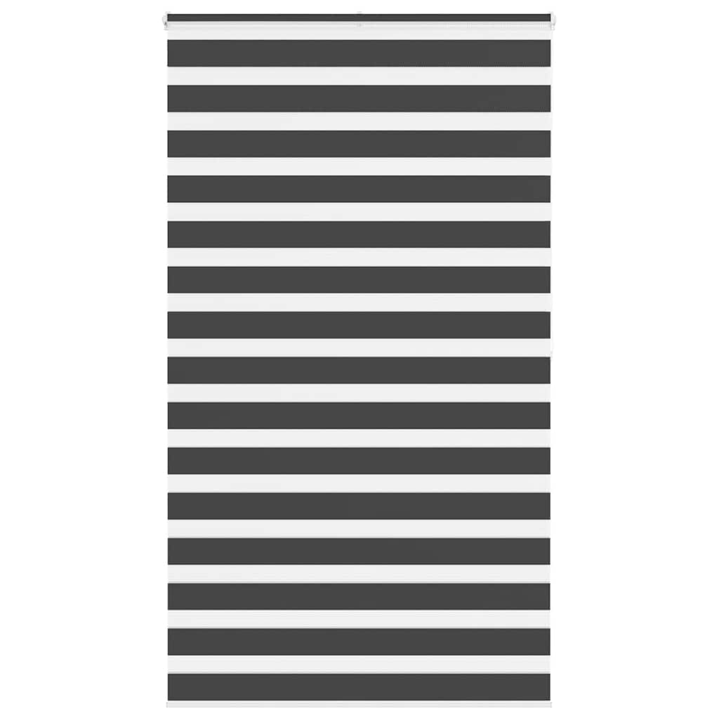 zebrafüggönnyel fekete szövetszélesség 130,9 cm poliészter