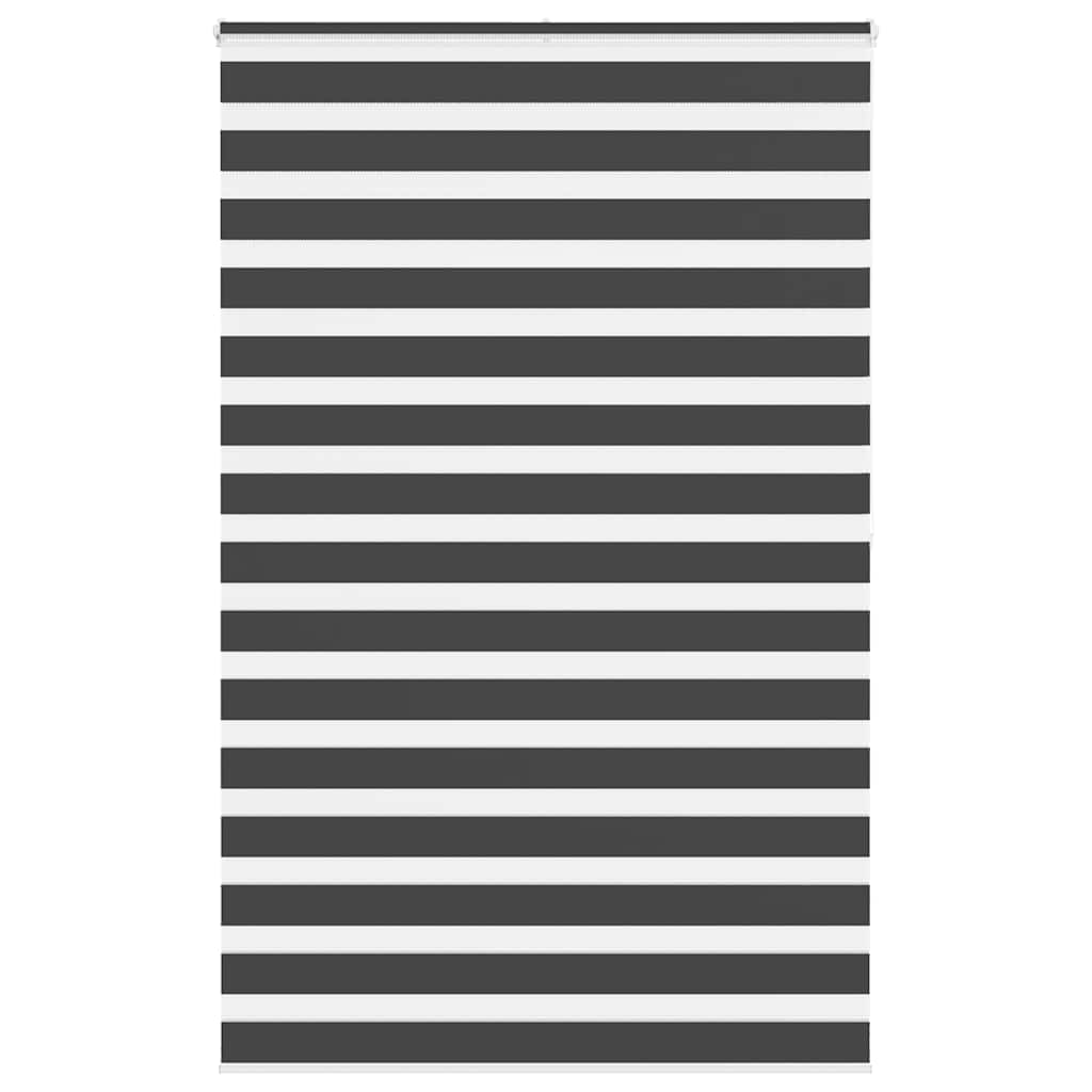 zebrafüggönnyel fekete szövetszélesség 135,9 cm poliészter