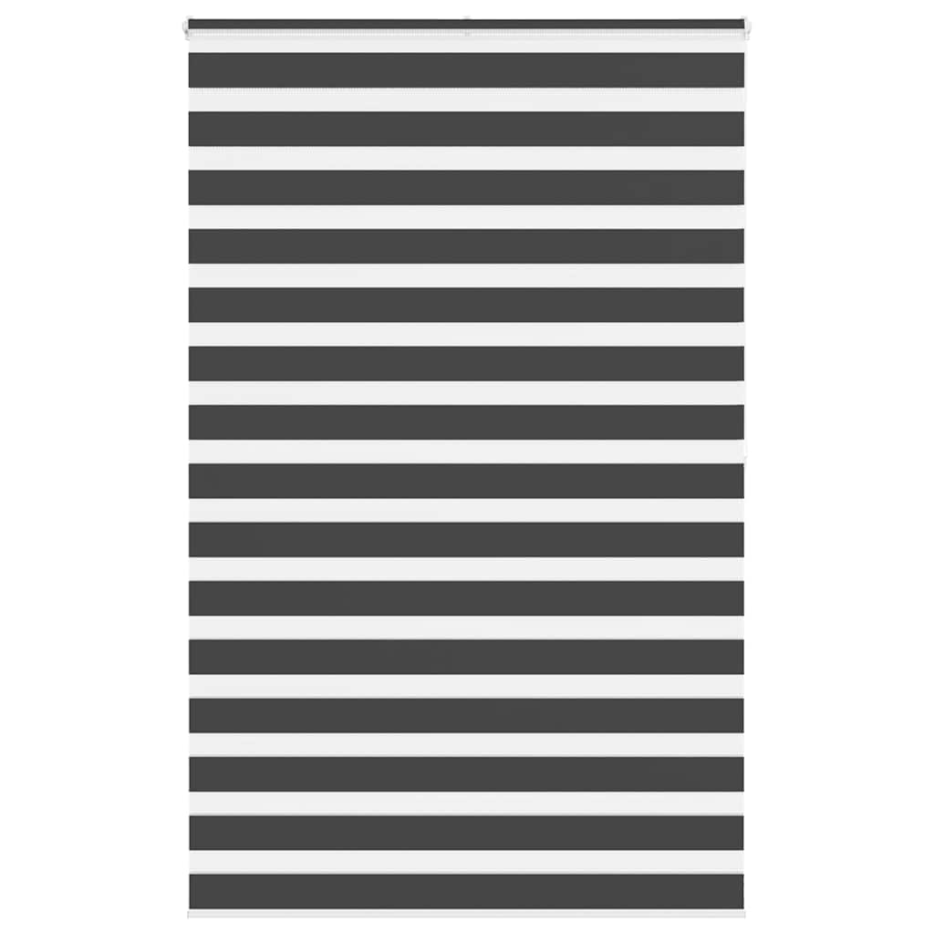 zebrafüggönnyel fekete szövetszélesség 140,9 cm poliészter