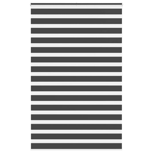zebrafüggönnyel fekete szövetszélesség 140,9 cm poliészter