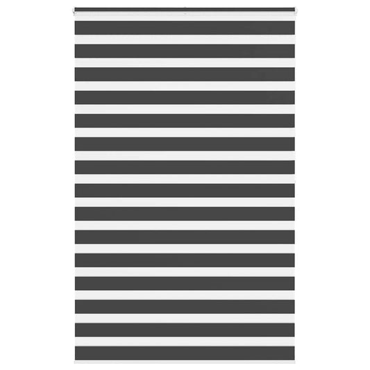 zebrafüggönnyel fekete szövetszélesség 145,9 cm poliészter