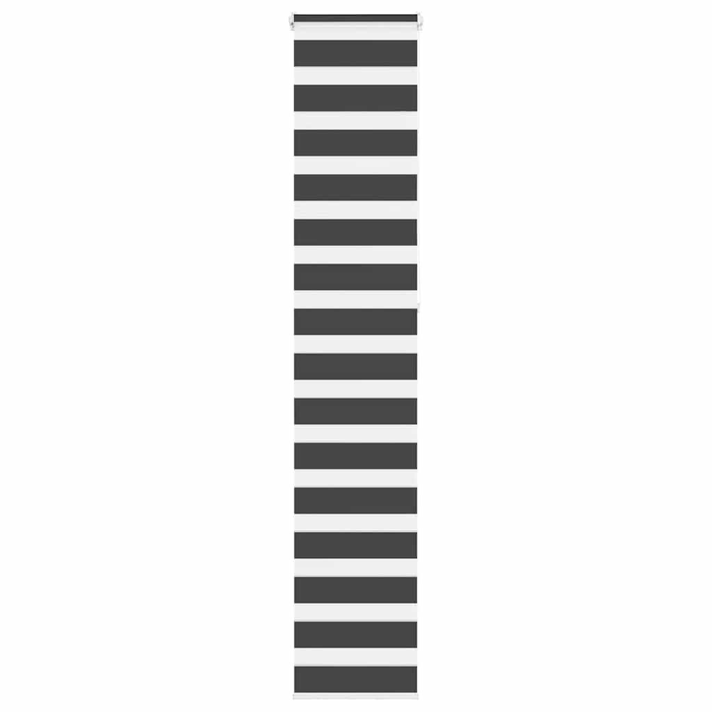 zebrafüggönnyel fekete szövetszélesség 40,9 cm poliészter