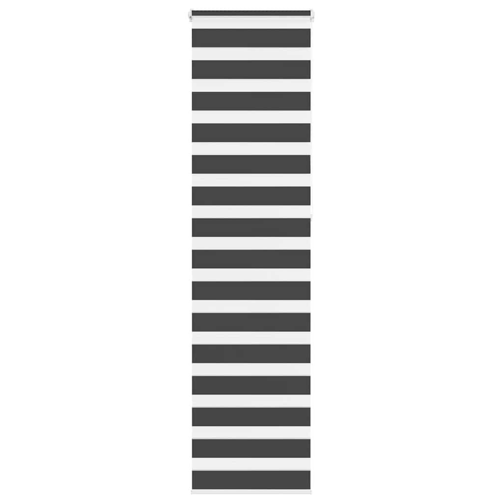 zebrafüggönnyel fekete szövetszélesség 45,9 cm poliészter