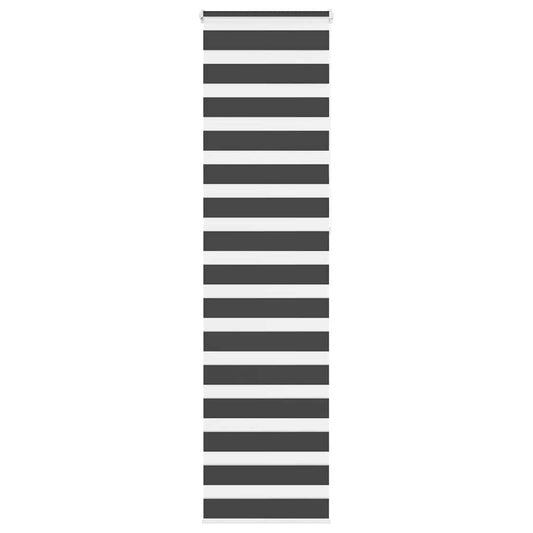 zebrafüggönnyel fekete szövetszélesség 55,9 cm poliészter