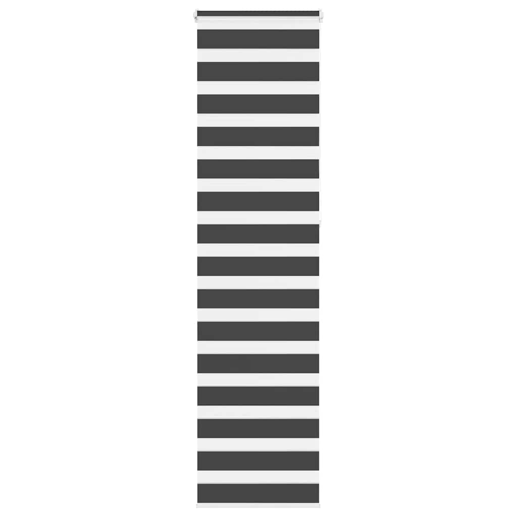 zebrafüggönnyel fekete szövetszélesség 60,9 cm poliészter