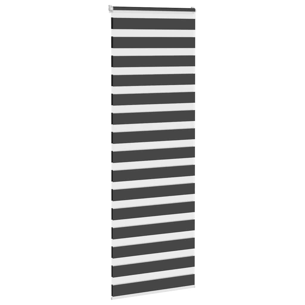 zebrafüggönnyel fekete szövetszélesség 80,9 cm poliészter