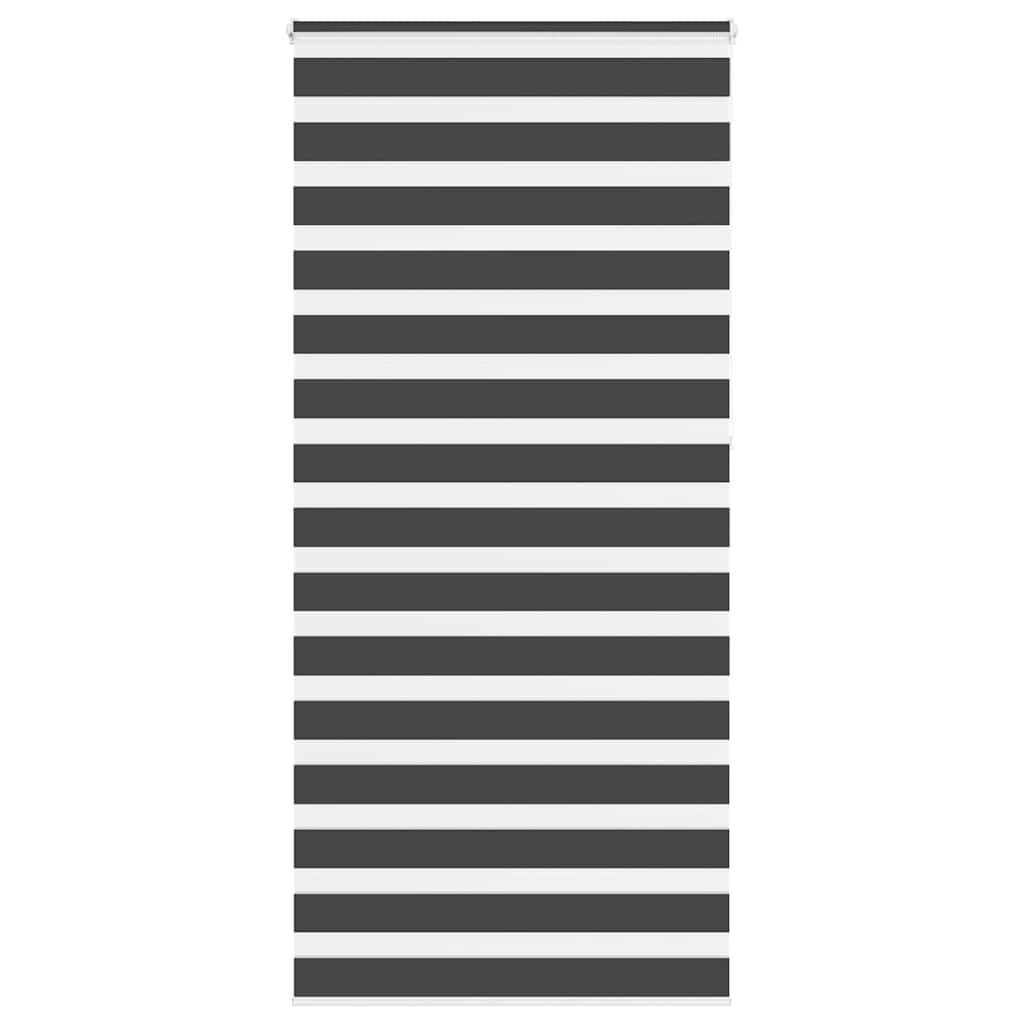 zebrafüggönnyel fekete szövetszélesség 100,9 cm poliészter