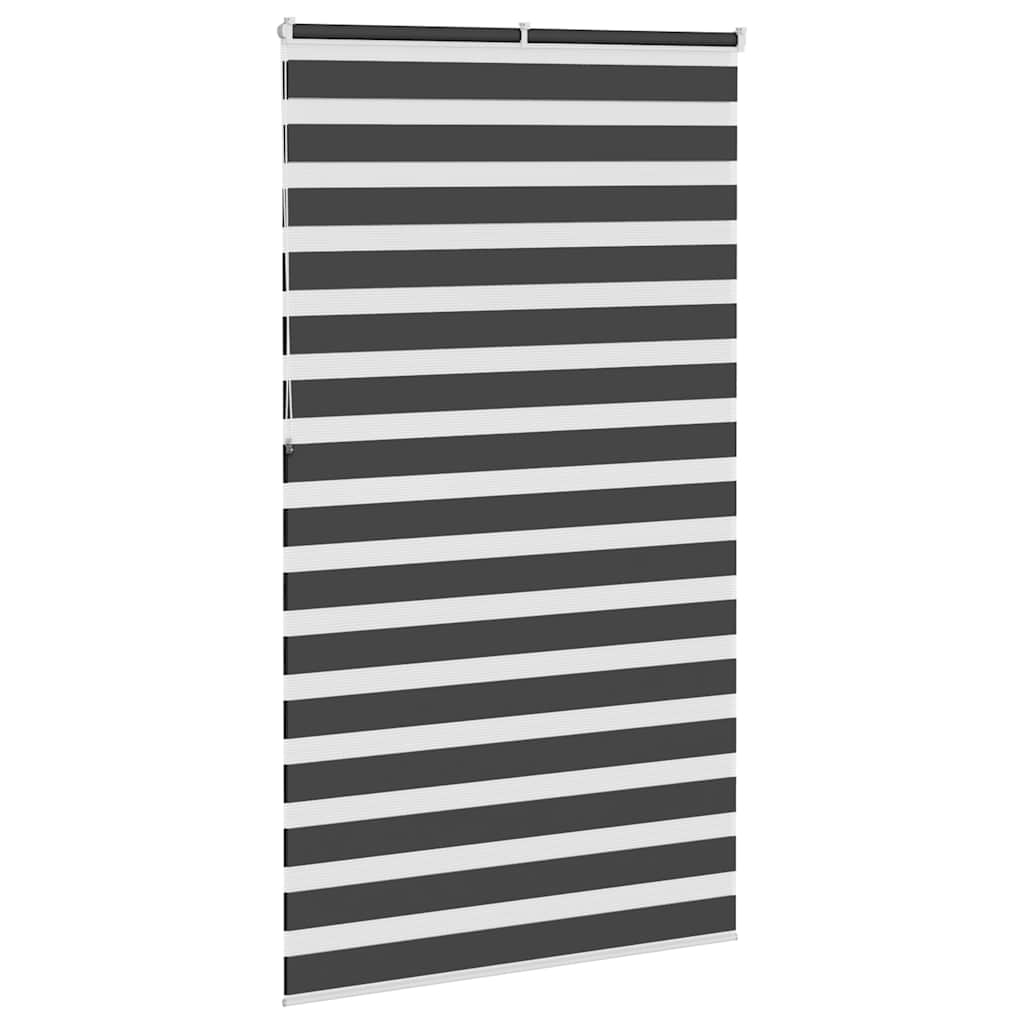 zebrafüggönnyel fekete szövetszélesség 115,9 cm poliészter