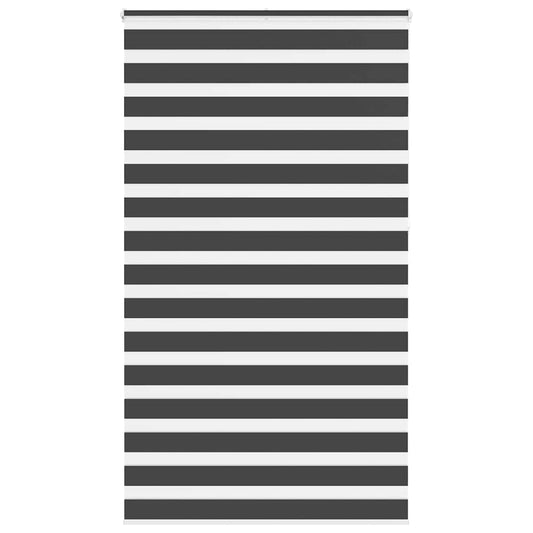 zebrafüggönnyel fekete szövetszélesség 125,9 cm poliészter