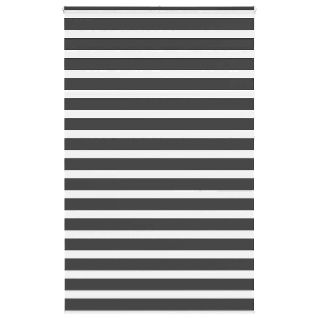 zebrafüggönnyel fekete szövetszélesség 140,9 cm poliészter