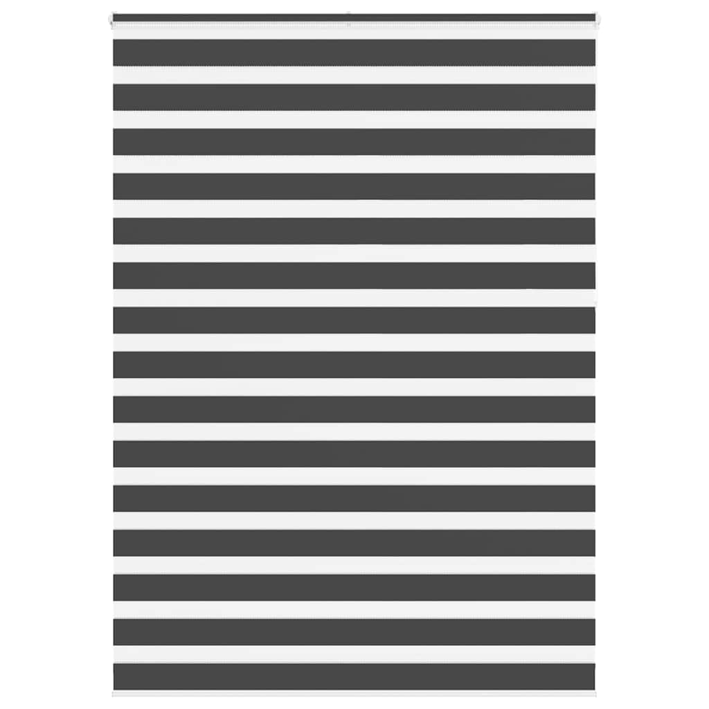 zebrafüggönnyel fekete szövetszélesség 150,9 cm poliészter