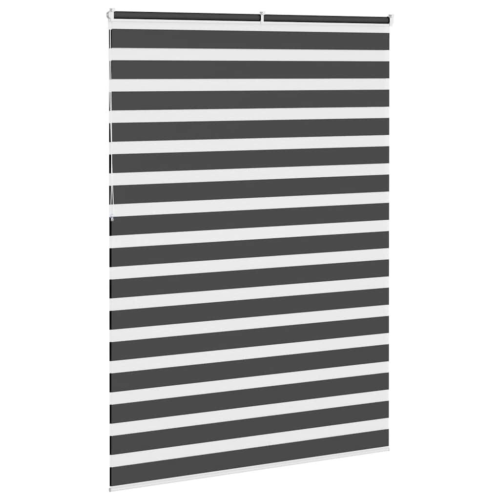 zebrafüggönnyel fekete szövetszélesség 155,9 cm poliészter