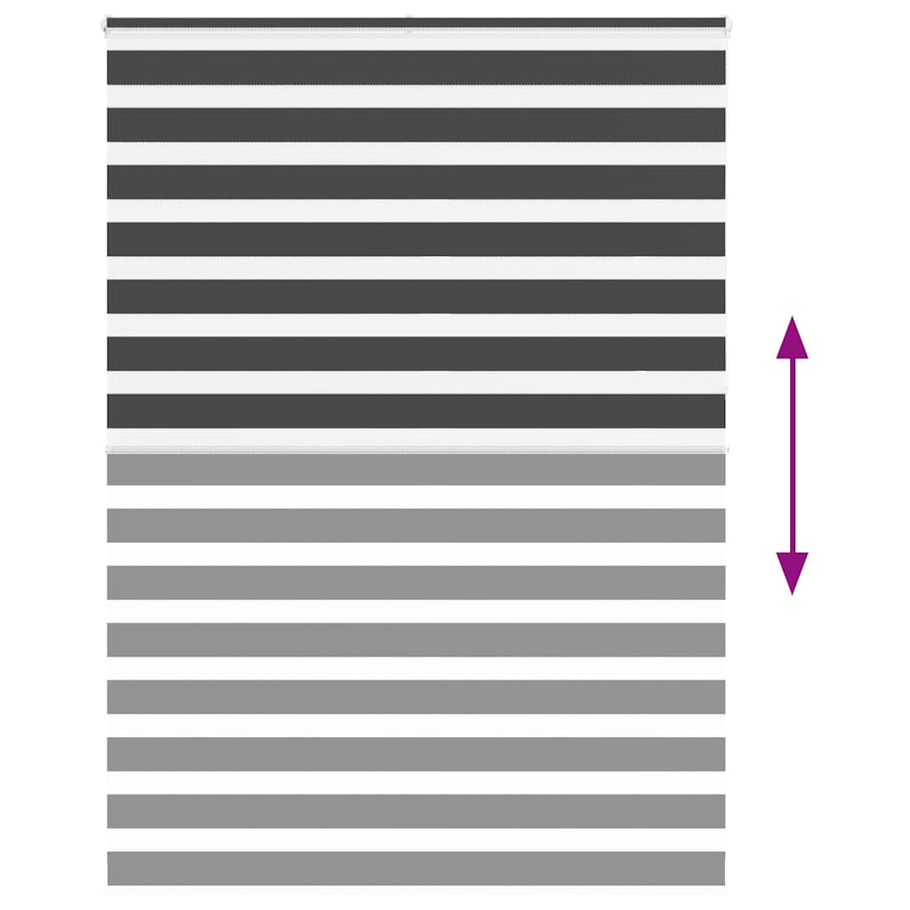 zebrafüggönnyel fekete szövetszélesség 160,9 cm poliészter