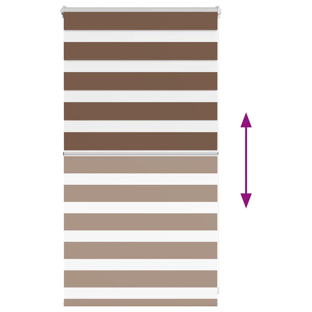 zebrafüggönnyel barna szövetszélesség 70,9 cm poliészter