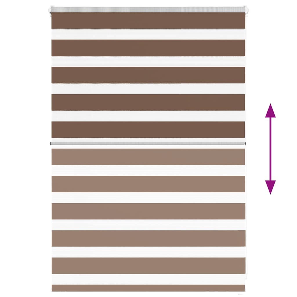 zebrafüggönnyel barna szövetszélesség 90,9 cm poliészter