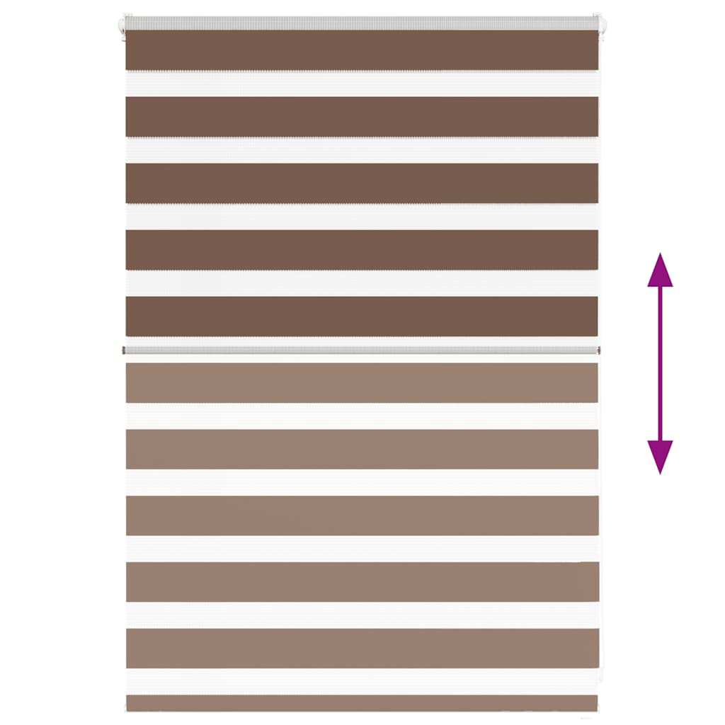 zebrafüggönnyel barna szövetszélesség 95,9 cm poliészter