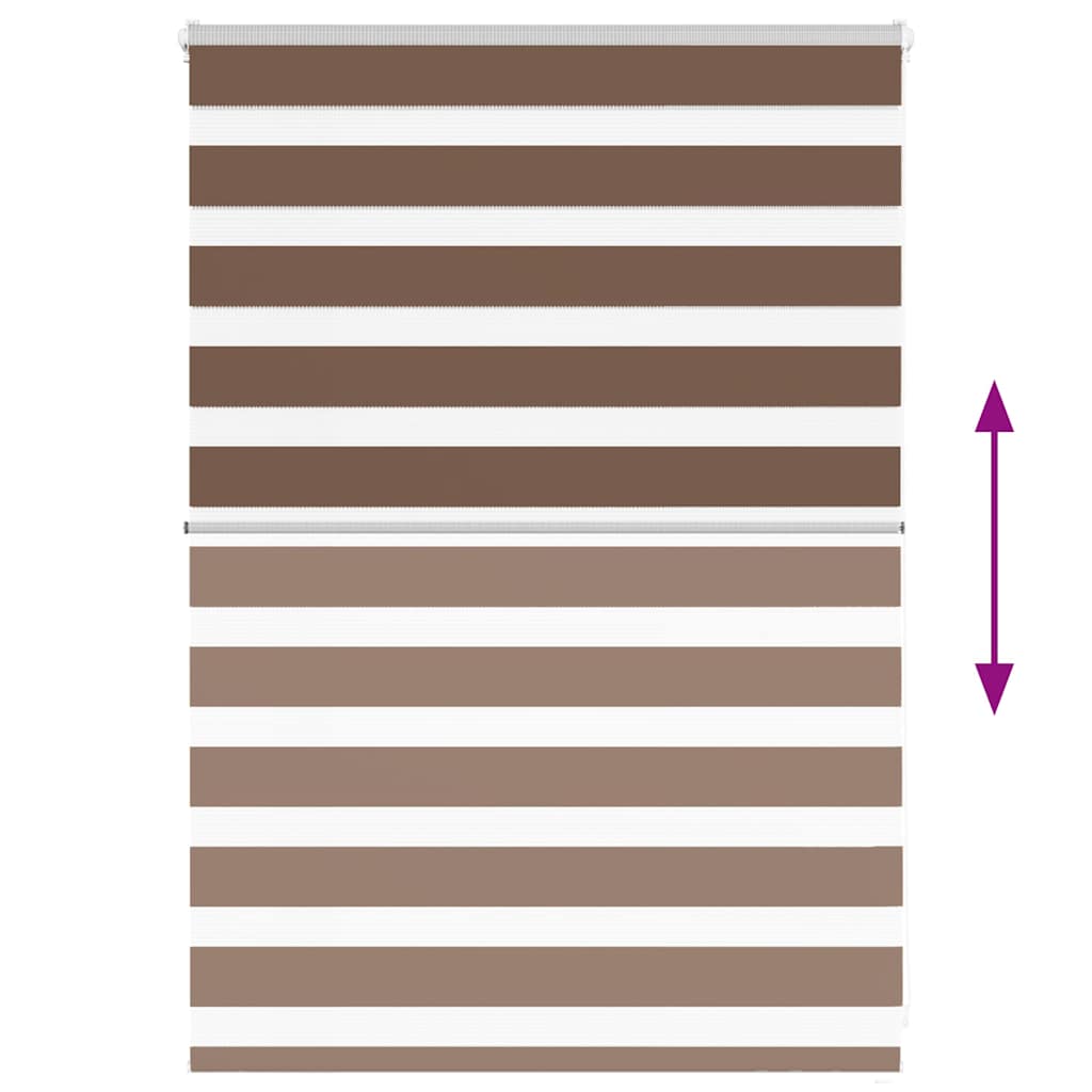 zebrafüggönnyel barna szövetszélesség 100,9 cm poliészter
