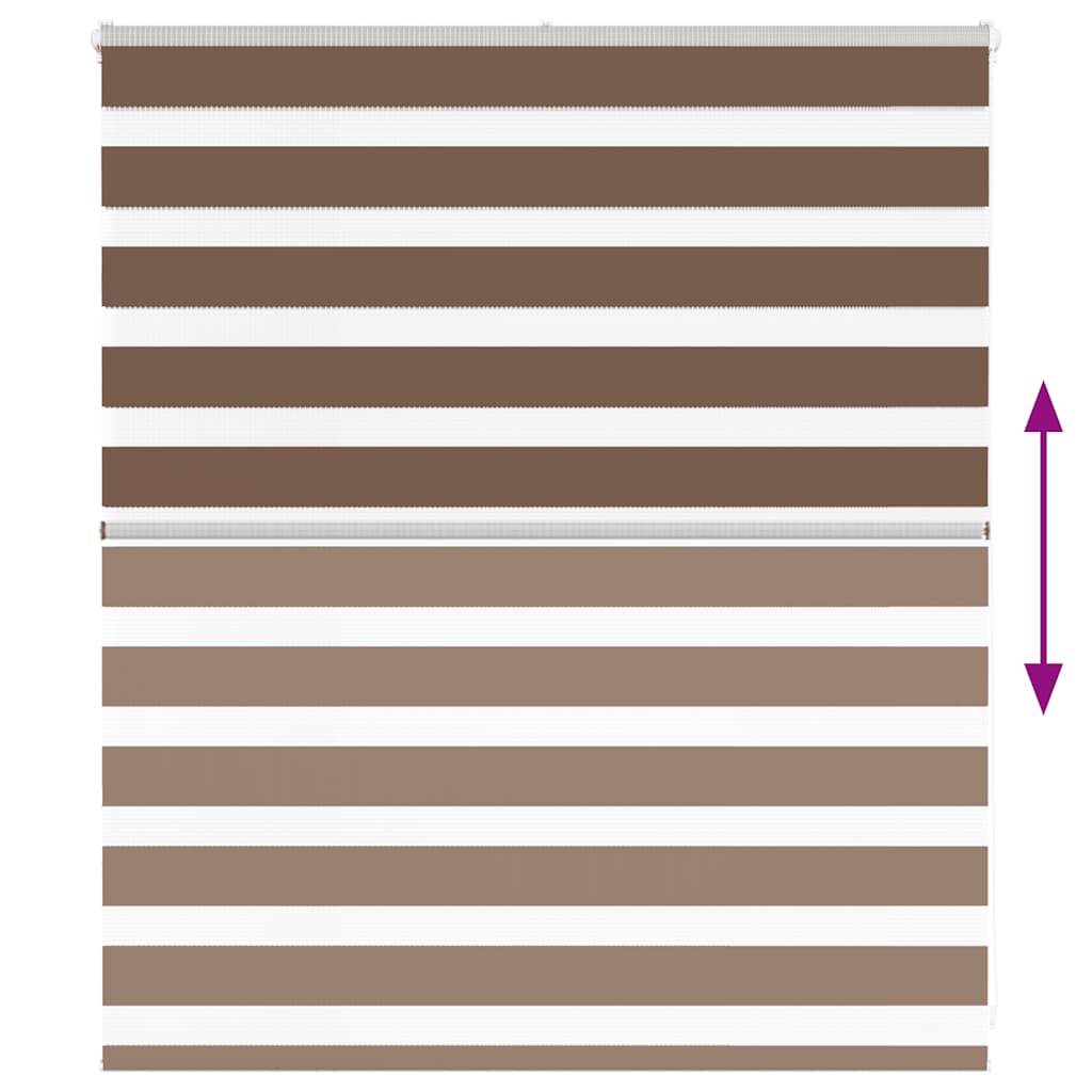 zebrafüggönnyel barna szövetszélesség 120,9 cm poliészter