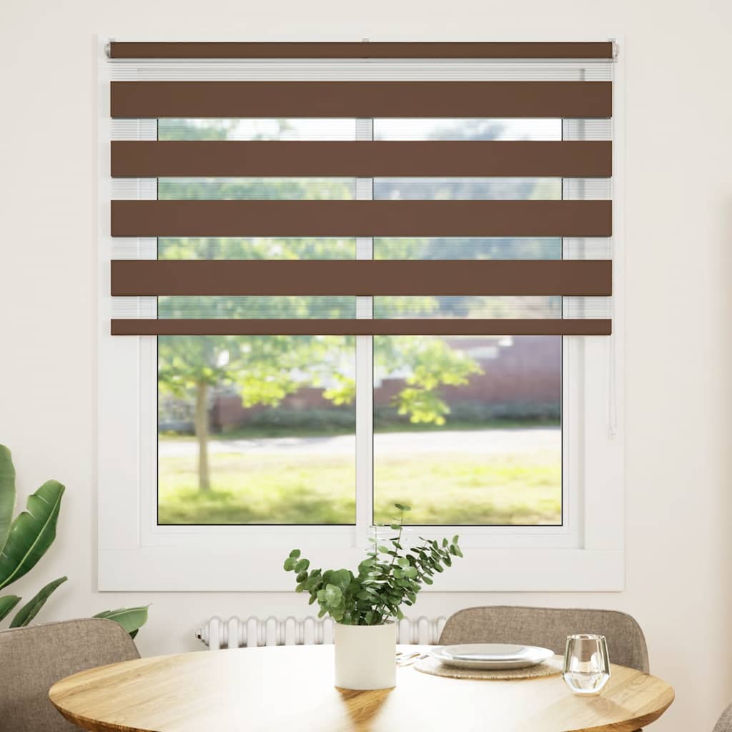zebrafüggönnyel barna szövetszélesség 130,9 cm poliészter