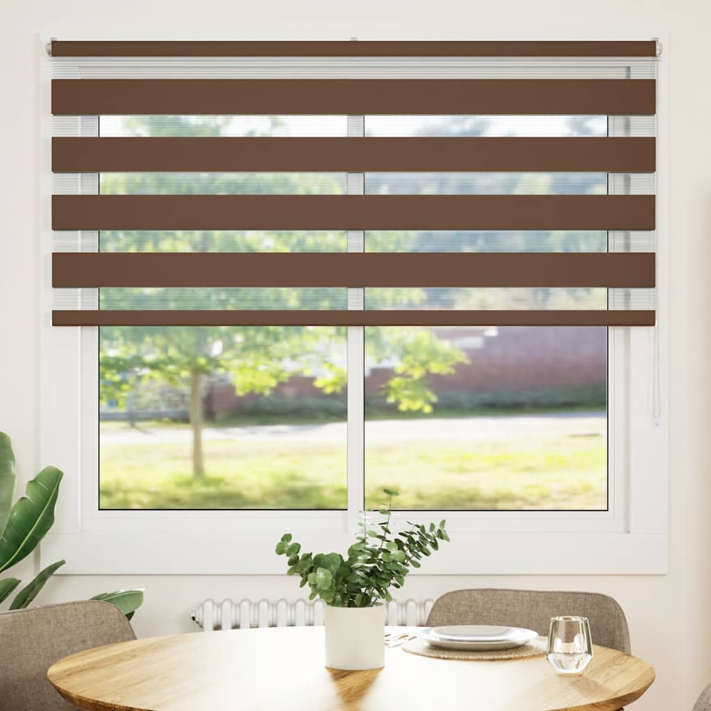 zebrafüggönnyel barna szövetszélesség 155,9 cm poliészter