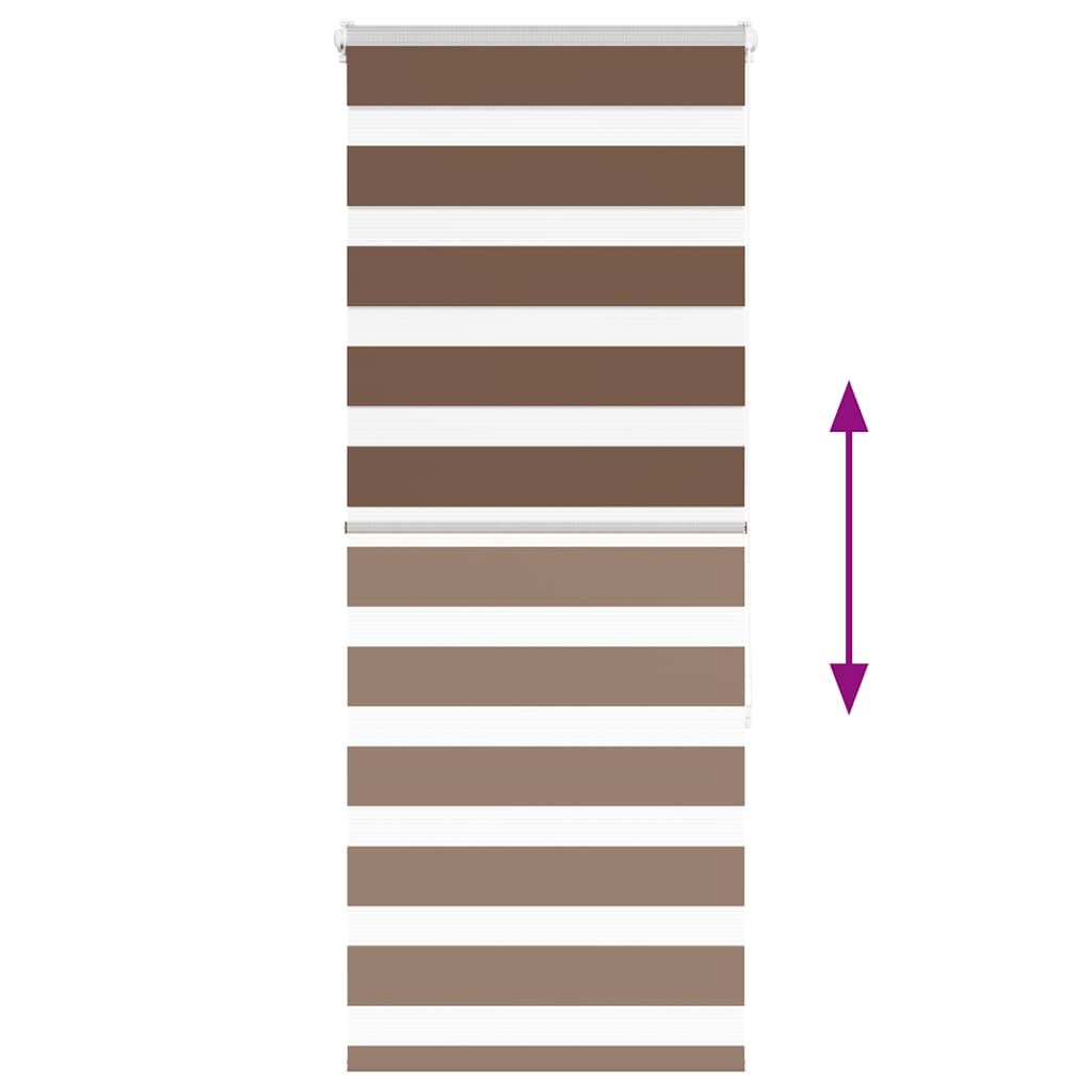 zebrafüggönnyel barna szövetszélesség 55,9 cm poliészter