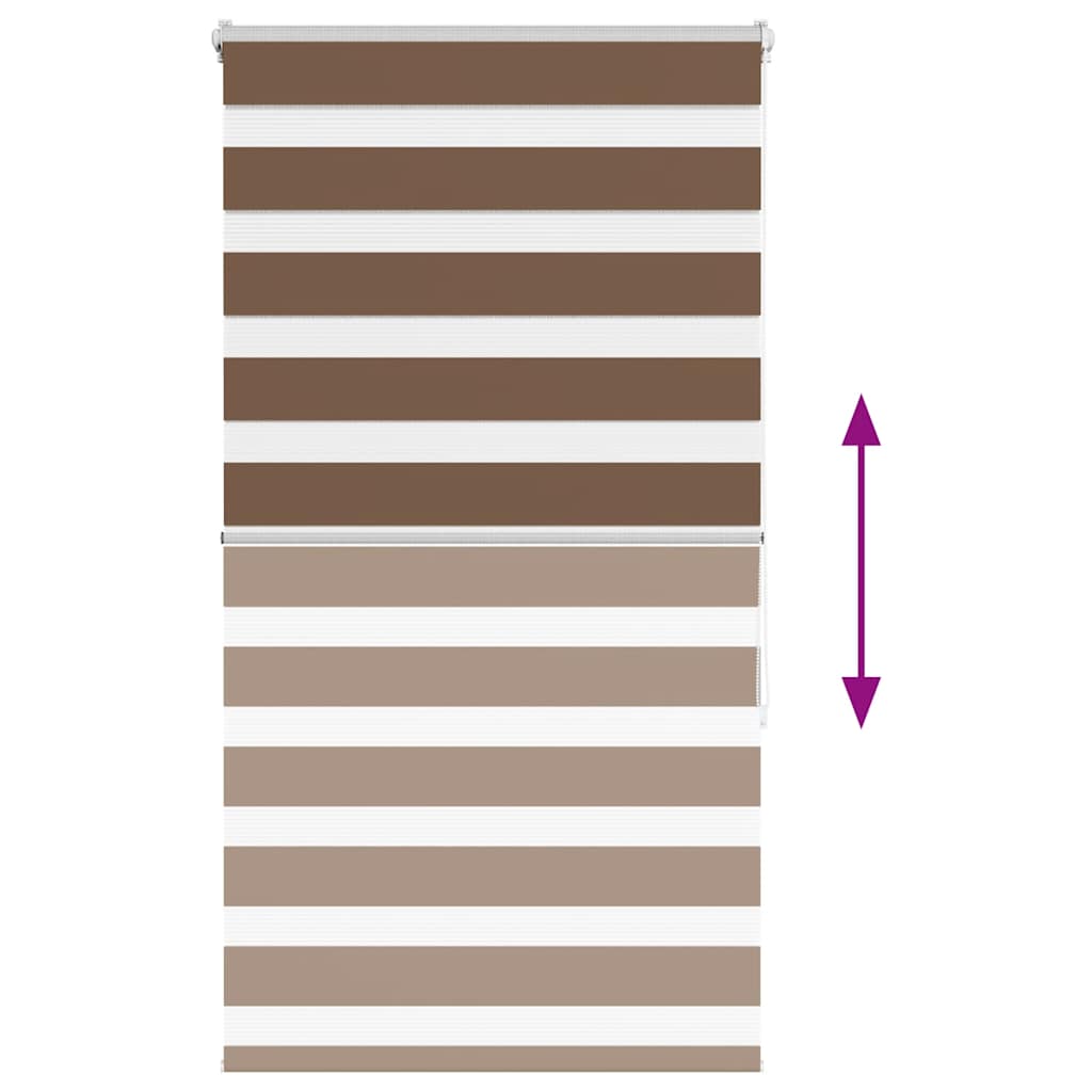 zebrafüggönnyel barna szövetszélesség 85,9 cm poliészter