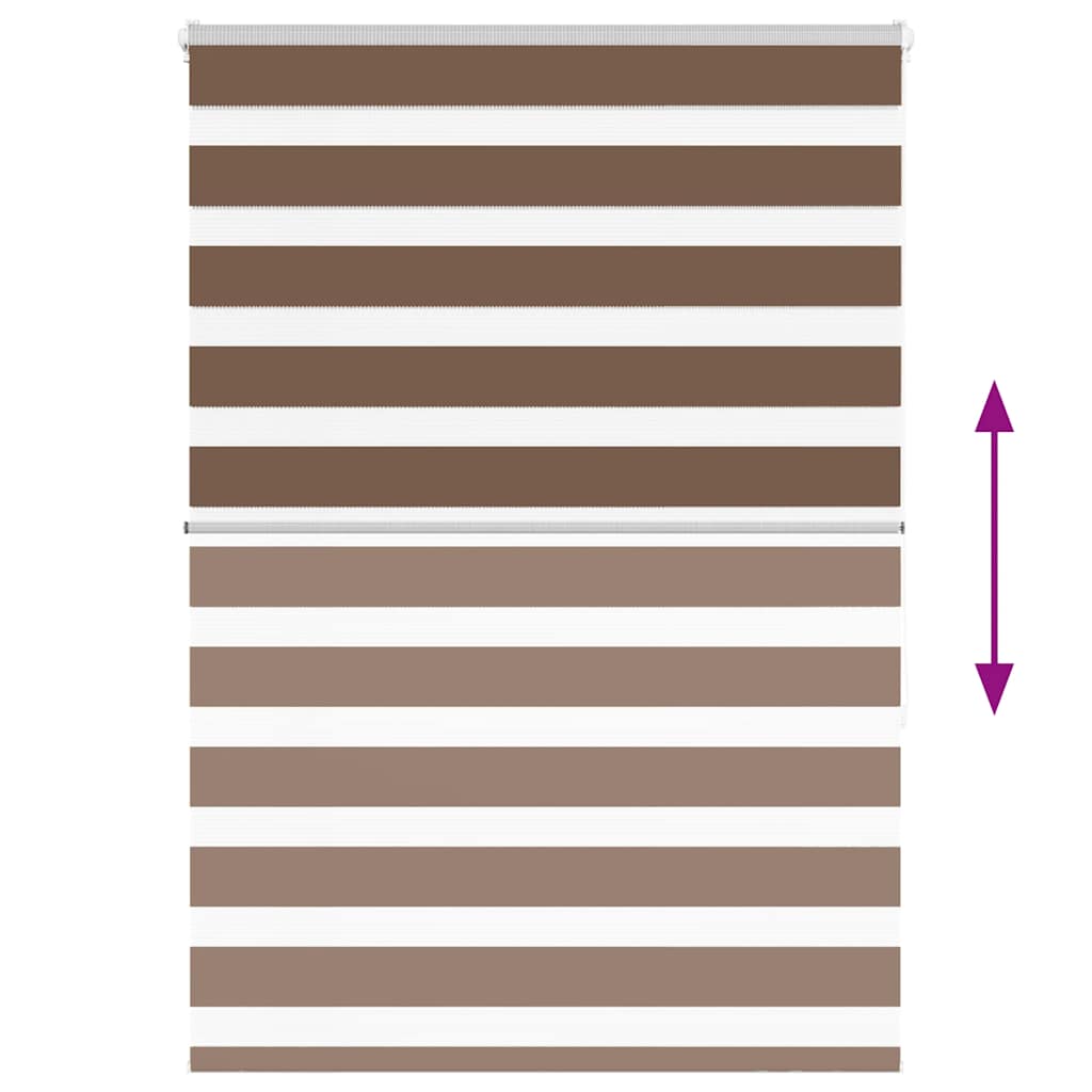 zebrafüggönnyel barna szövetszélesség 105,9 cm poliészter