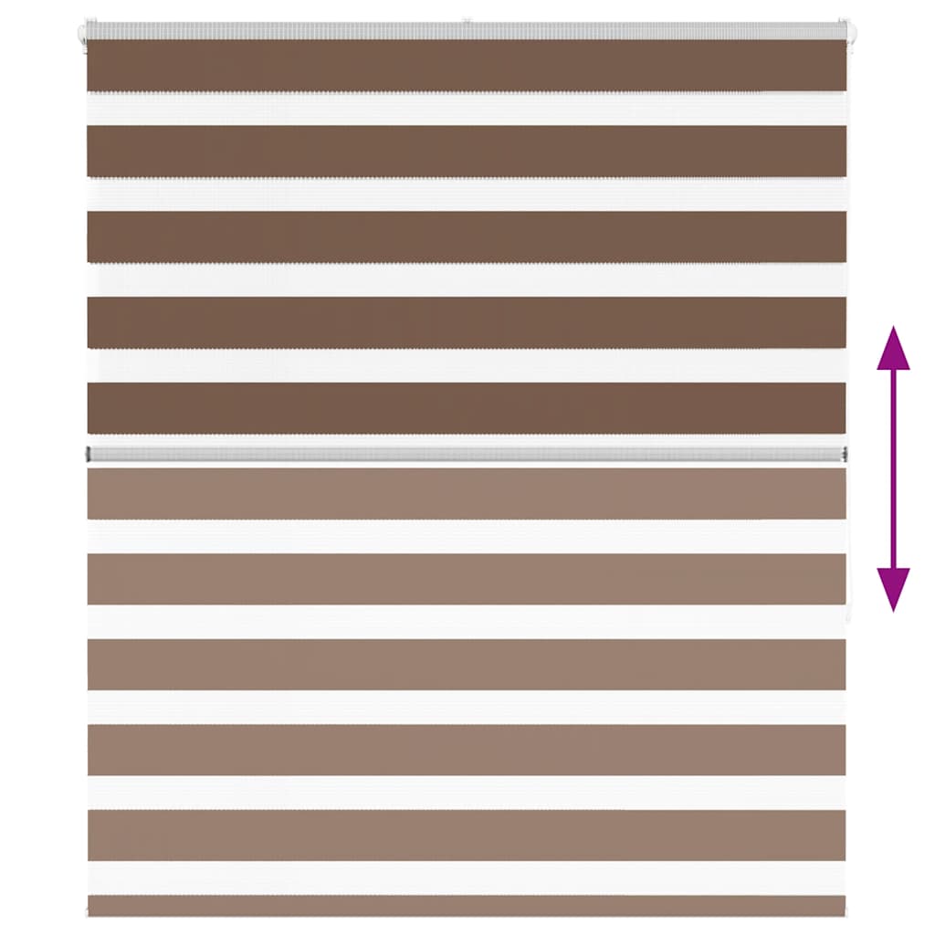 zebrafüggönnyel barna szövetszélesség 115,9 cm poliészter