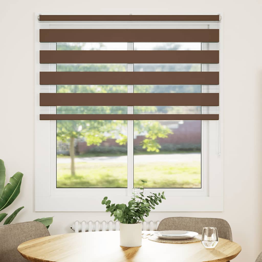zebrafüggönnyel barna szövetszélesség 120,9 cm poliészter
