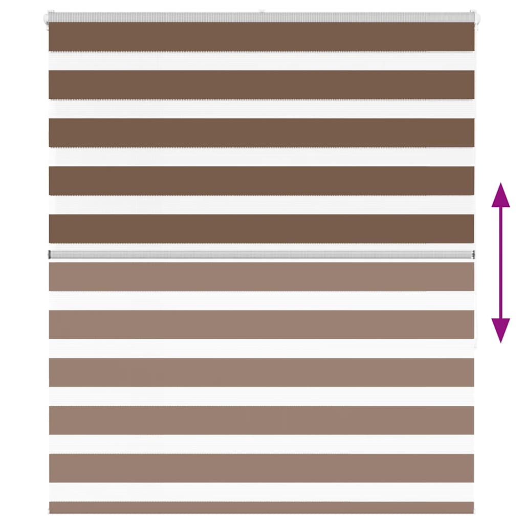 zebrafüggönnyel barna szövetszélesség 120,9 cm poliészter