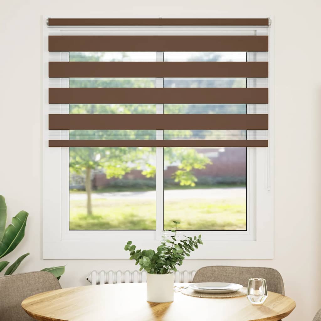 zebrafüggönnyel barna szövetszélesség 130,9 cm poliészter
